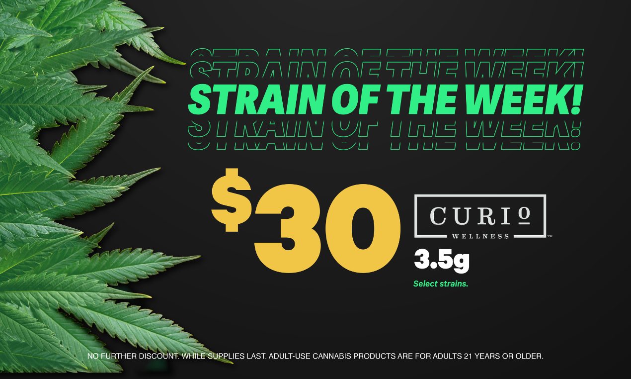Strain of The Week: Curio brand