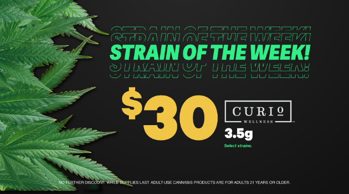 Strain of The Week: Curio brand