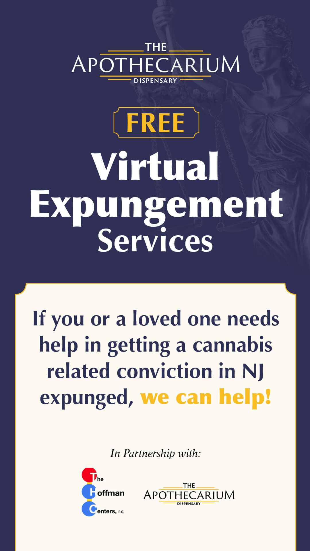 The Hoffman Center expungement services free